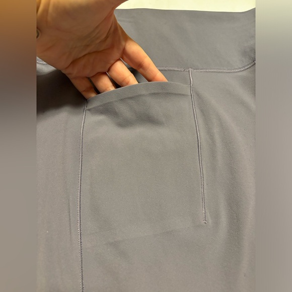 Athleta Salutation Stash Pocket II, wisteria purple 7/8th leggings, LP - Picture 8 of 10